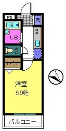 リバーサイド金岡Ⅱ番館の物件間取画像